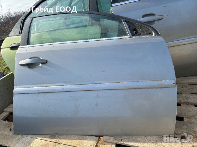 Предна дясна сива врата Опел Вектра С Ц Opel Vectra C GTS, снимка 1 - Части - 44599649