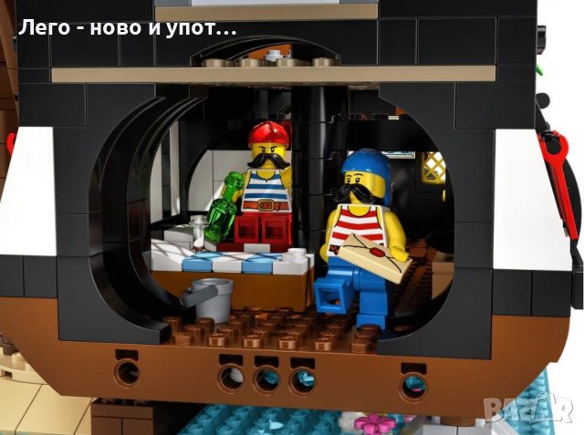 НОВО Lego Ideas - Пирати от залива Баракуда (21322) от 2020 г., снимка 9 - Конструктори - 39457194