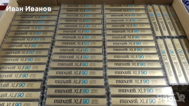 MAXELL XL II аудиокасети, снимка 2 - Аудио касети - 56170570