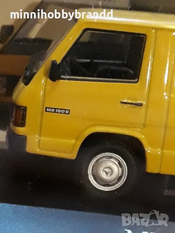 Mercedes Benz MB 100 D  1988 .  1.43   SCALE  IXO /DEAGOSTINI , снимка 7 - Колекции - 41967737