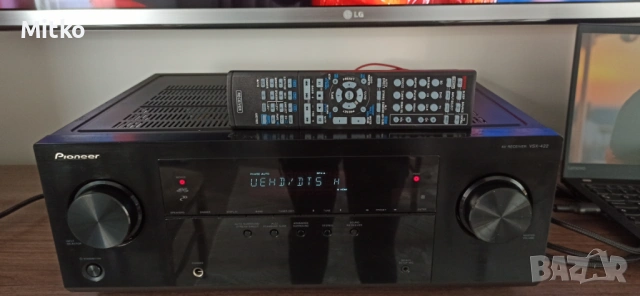 Pioneer VSX-422 -K HDMI дистанционно , снимка 3 - Ресийвъри, усилватели, смесителни пултове - 53761727