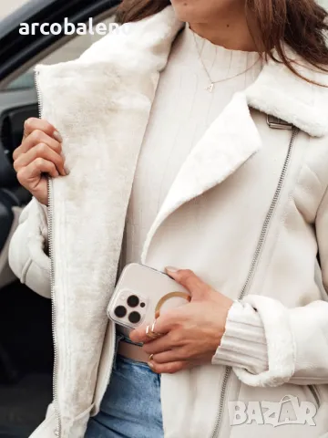 NORFDIMA Дамско кожено яке (кожух), 4цвята , снимка 12 - Якета - 47579984