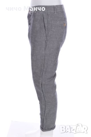 Нов Мъжки панталон W30 лен/памук, снимка 3 - Панталони - 41787767