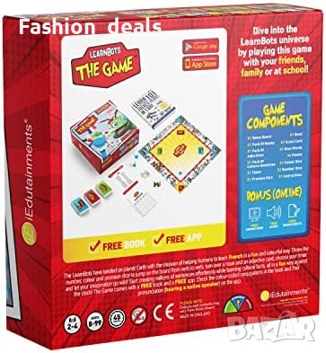 Нова настолна игра учене на езици английски испански деца обучение, снимка 2 - Образователни игри - 40827980