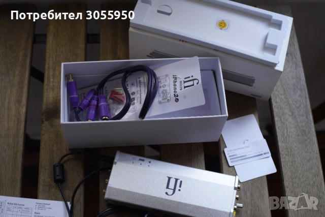 грамофонен предусилвател riaa Ifi Iphono2 риаа, снимка 5 - Грамофони - 53837185