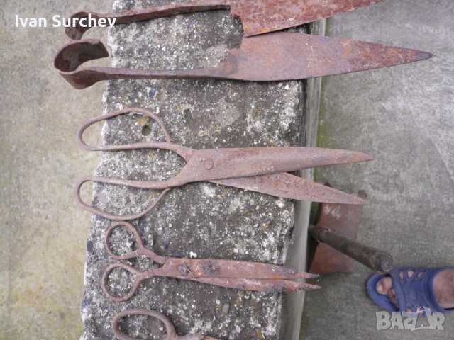 ЛОТ СТАРИ НОЖИЦИ 5 БРОЯ, снимка 7 - Други - 40644038