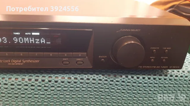 Тунер SONY ST-SE570, снимка 2 - Ресийвъри, усилватели, смесителни пултове - 48281611