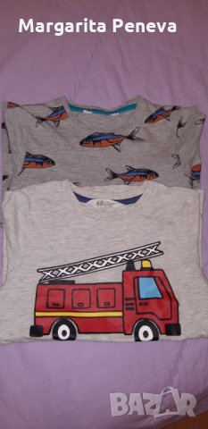 Тениски H&M 6-8 год., снимка 1 - Детски тениски и потници - 34274960