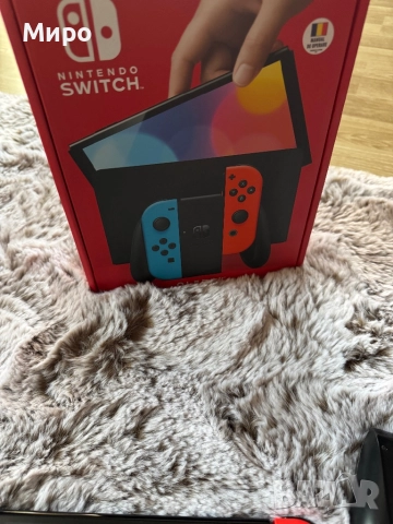 Nintendo Switch Oled+ Super Mario, снимка 9 - Nintendo конзоли - 51984140