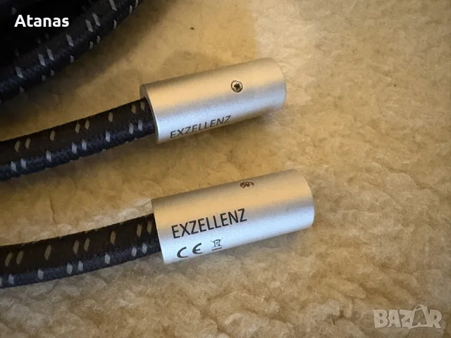 XLR балансиран кабел интерконект Inakustik Excellence 2x 3 m, снимка 4 - Други - 56135707