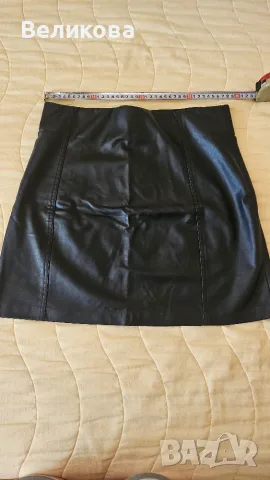 Кожена пола Zara