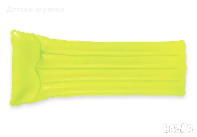 Надуваем дюшек Intex Neon Frost Air, 183×76 см, PVC, неонови цветове, снимка 6 - Надуваеми играчки - 50030821