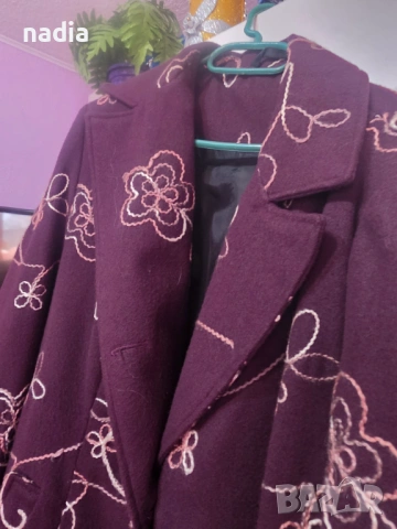 Манто дълго,шито по поръчка за 120 гр