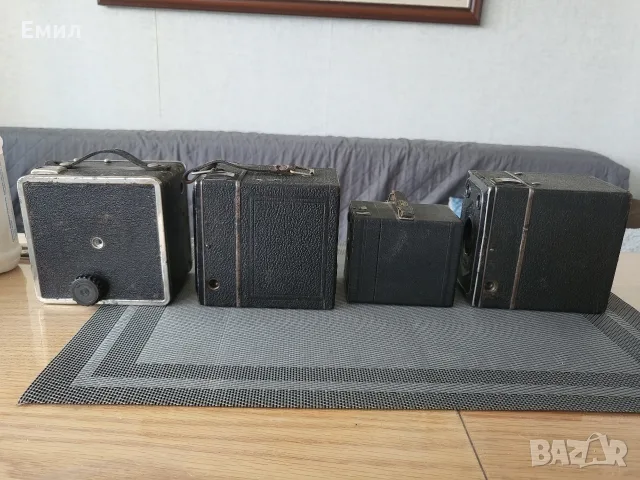 Лот антикварни фотоапарати бокс камера, снимка 4 - Колекции - 55708779
