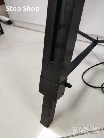 Лампа Дървена Индустриален стил, снимка 5 - Лампиони - 39348161