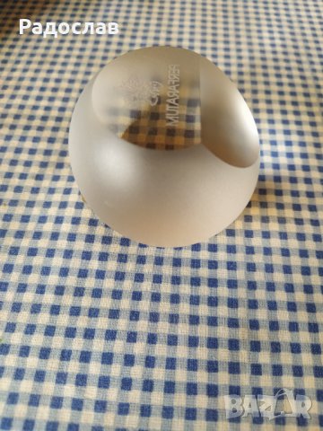 старо кристално преспапие , снимка 4 - Други - 39366047