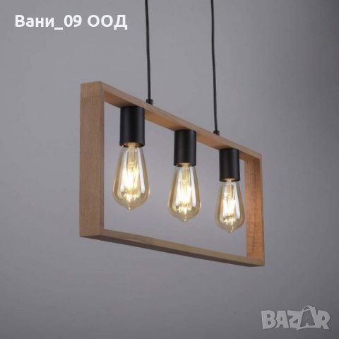 Таванна лампа в индустриален стил, снимка 4 - Лампи за таван - 39407353