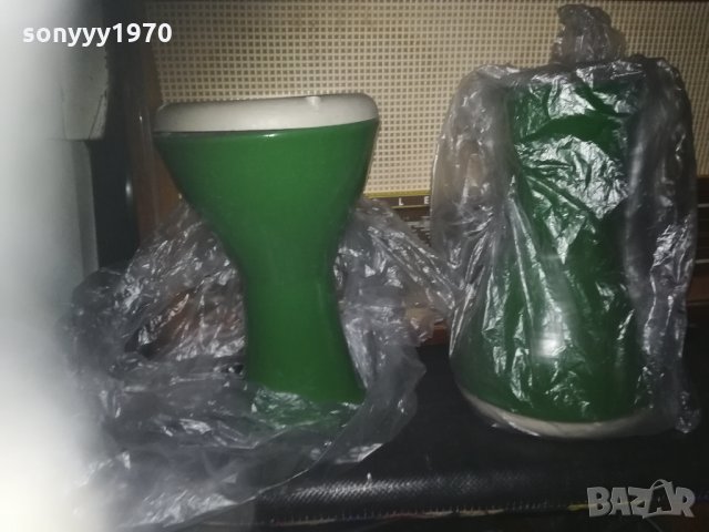 ЗЕЛЕНИ НОВИ ТАРАМБУКИ 26х17см 0410211846, снимка 4 - Ударни инструменти - 34348996