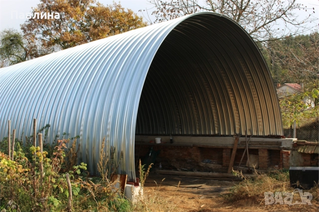 Дъговидна трапецовидна ламарина TR40x186-744, снимка 6 - Строителни материали - 52193230