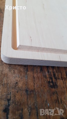 дъска дървена за готвене професионална, произведена от истинска дървесина елша, снимка 2 - Прибори за хранене, готвене и сервиране - 35964251