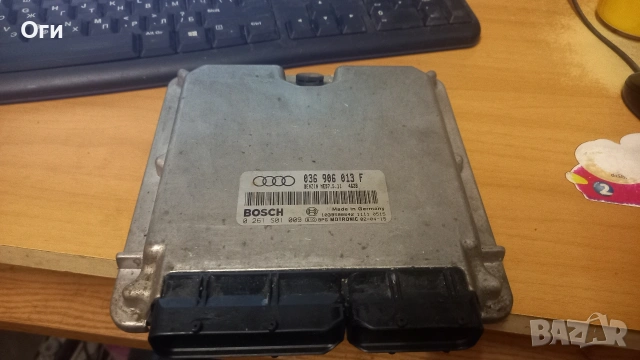 Компютър за Ауди А2 1.6 FSI 110к.с. 036 906 013 F / 0 261 S01 009