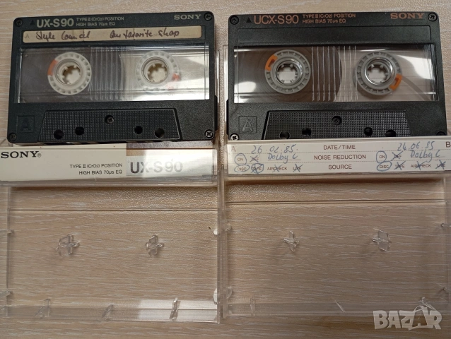 Хромни аудио касети Sony UX 60/90 UX-S 90 UCX-S 90 UX-S 90, снимка 4 - Аудио касети - 53248994
