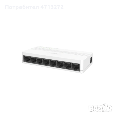 Switch HikVision DS-3E0108D-E, 8-port 10/100Mbps, снимка 2 - Суичове - 53149618
