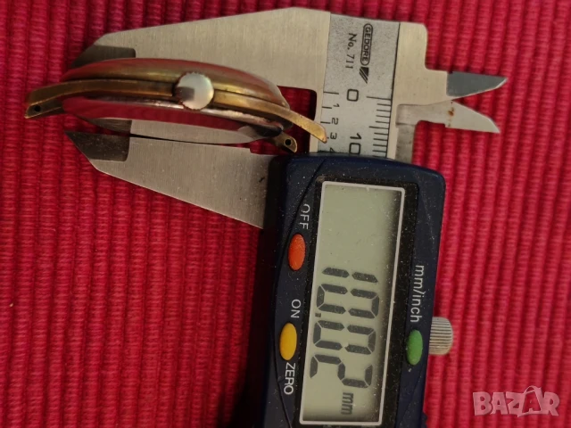 Винтидж механичен, мъжки часовник NACAR, Швейцария. , снимка 6 - Мъжки - 50973603