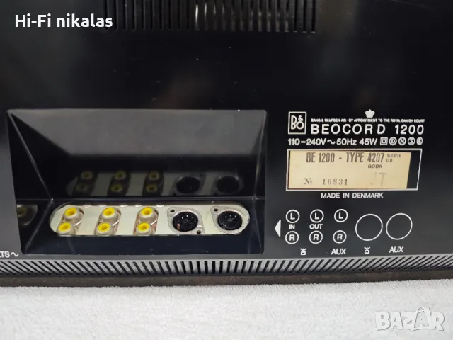 ролков магнетофон B&O Bang & Olufsen BEOCORD 1200, снимка 12 - Грамофони - 49748710
