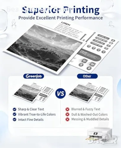 Нови 2 броя 575XL Черни мастилени касети за Canon PIXMA TS3500 TR4700 PG-575XL принтер тонер печат, снимка 5 - Консумативи за принтери - 55960263