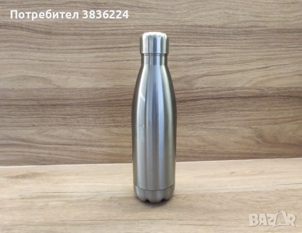Метални шишета, топлоизолиращи, термос, снимка 3 - Други - 42201323