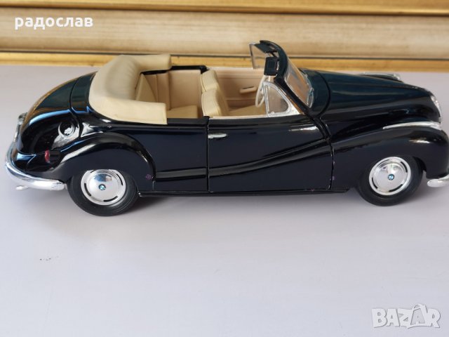   BMW 502 -1955- Maisto  1/18 МЕТАЛНА КОЛИЧКА, снимка 6 - Колекции - 35739020