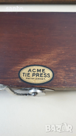 Винтиж преса за вратовръзки , снимка 6 - Антикварни и старинни предмети - 53838173