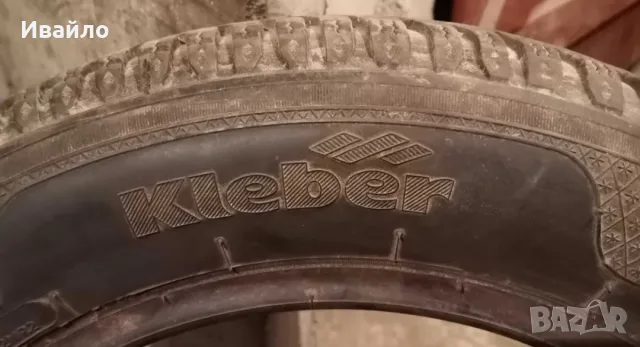 Продавам 2 броя зимни гуми 175.65.15 на 1 сезон дот 2019 Kleber , снимка 4 - Гуми и джанти - 55903594