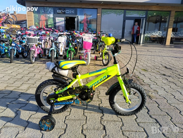 BYOX Велосипед 12" MASTER жълт, снимка 12 - Велосипеди - 53531519