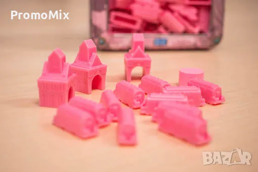 Части за настолна игра Ticket to Ride Play Pink 14991 Семейна игра Разширение към игра Билет за пъту, снимка 2 - Игри и пъзели - 48141880