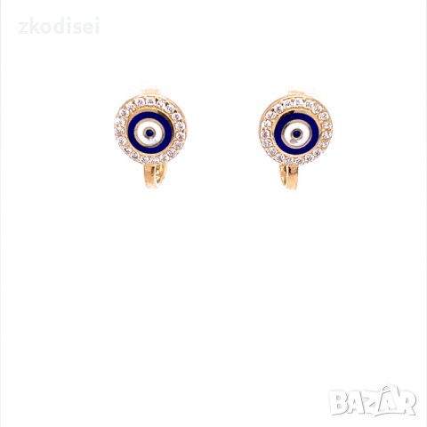 Златни обеци 1,81гр. 14кр. проба:585 модел:17682-4, снимка 1