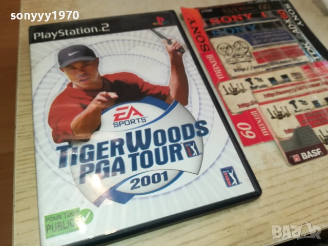 SONY PS2 GAME-TIGER WOODS 2001 2411251714, снимка 9 - Игри за PlayStation - 52526239