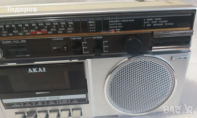 Akai AJ-456FL Stereo Radio Cassette Recorder , снимка 8 - Радиокасетофони, транзистори - 55876732