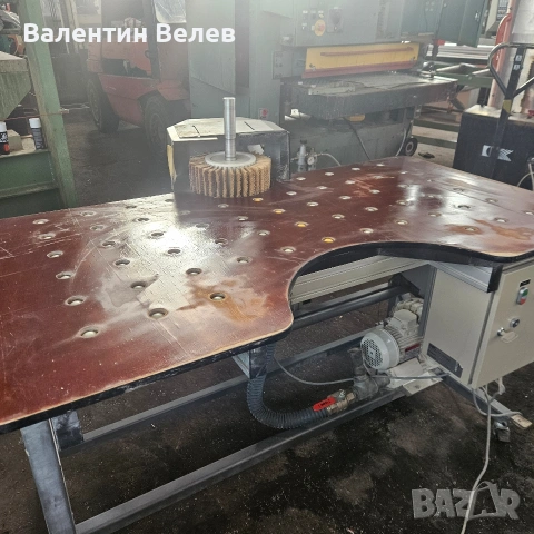 четков шлайф с вакуумна маса