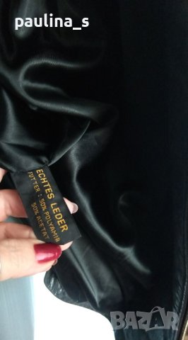 Естествена кожа / Мъжко яке с падащи рамене "H&M" / голям размер / яке от естествена кожа , снимка 8 - Якета - 40689602