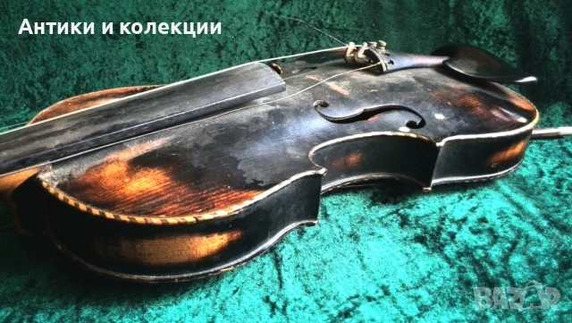 Стара цигулка от 1809г, снимка 10 - Антикварни и старинни предмети - 51261990