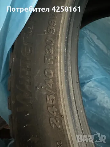 Kumho WinterCraft спорт пакет R20 99W XL 245/40/20 и 275/35/20, снимка 4 - Гуми и джанти - 47482623