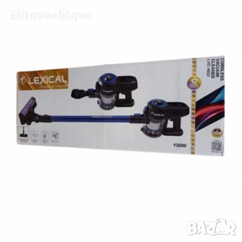 Безжична прахосмукачка Lexical 130W, снимка 4 - Прахосмукачки - 52208044