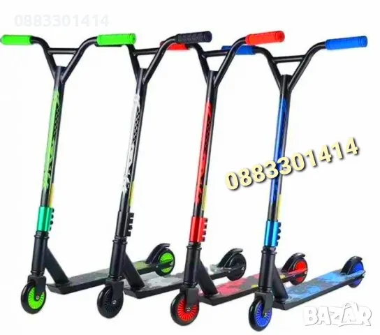 Тротинетка за трикове с метална спирачка , снимка 3 - Други спортове - 50216032