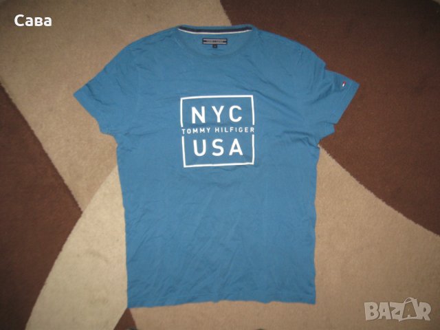 Тениска TOMMY HILFIGER  мъжка,М, снимка 2 - Тениски - 41856874
