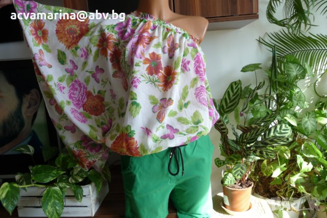 риза с голо рамо и 1 ръкав, снимка 2 - Ризи - 41689719