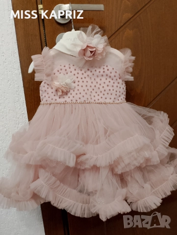 Рокли за повод за момиче 6м., снимка 4 - Бебешки рокли - 51813957