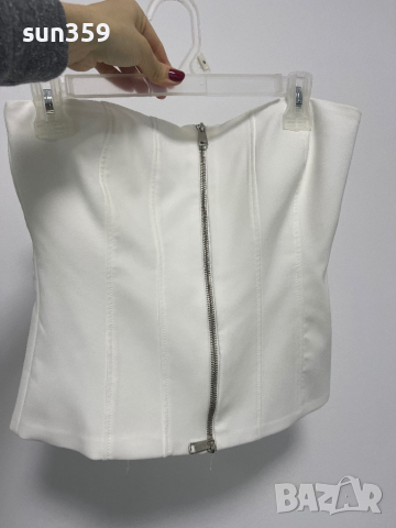 Нов топ Zara, снимка 2 - Корсети, бюстиета, топове - 44728830