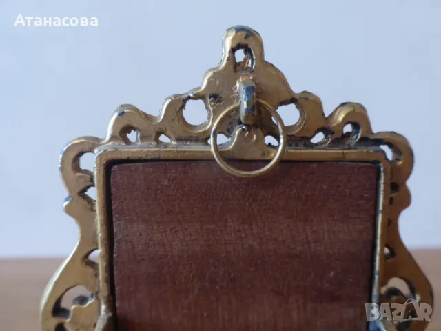 Бронзова рамка за снимка Барок, снимка 6 - Антикварни и старинни предмети - 49943313